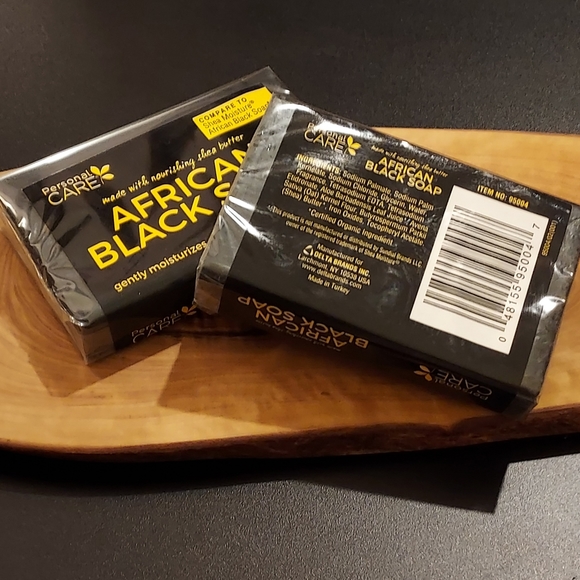 LOT OF 2! African Black Soaps made with Nourishing Shea Butter Bundle NEW IN BOX - Picture 3 of 5